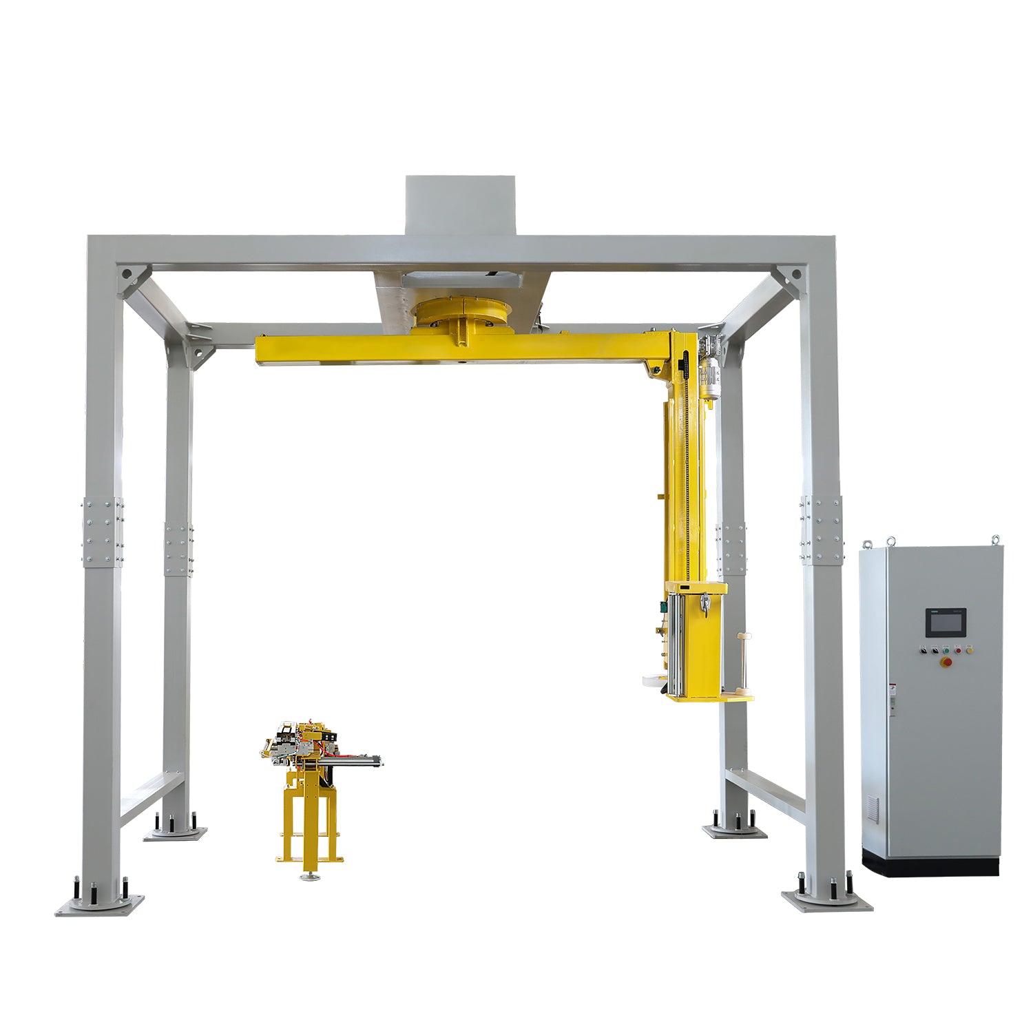 YK1800FR - PL Rotary Arm Online Pallet Wrapping Machine - beyond pack