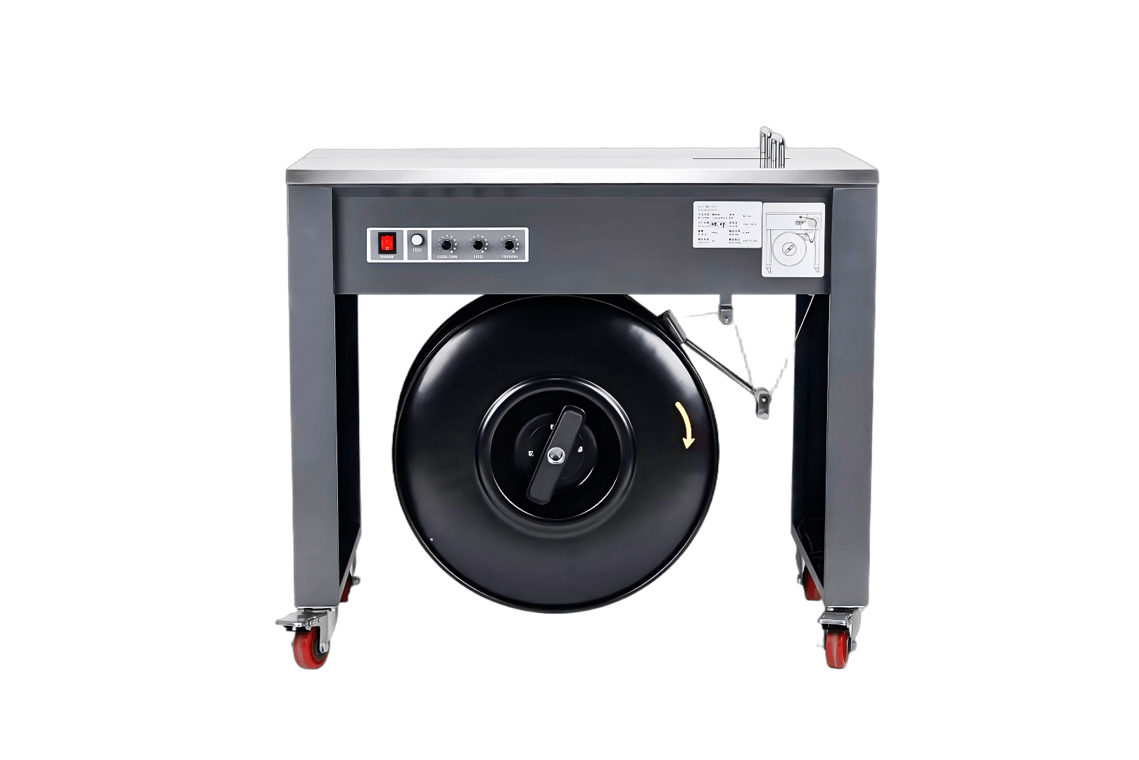 MH - 50C High Workbench Semi - automatic Strapping Machine - beyond pack