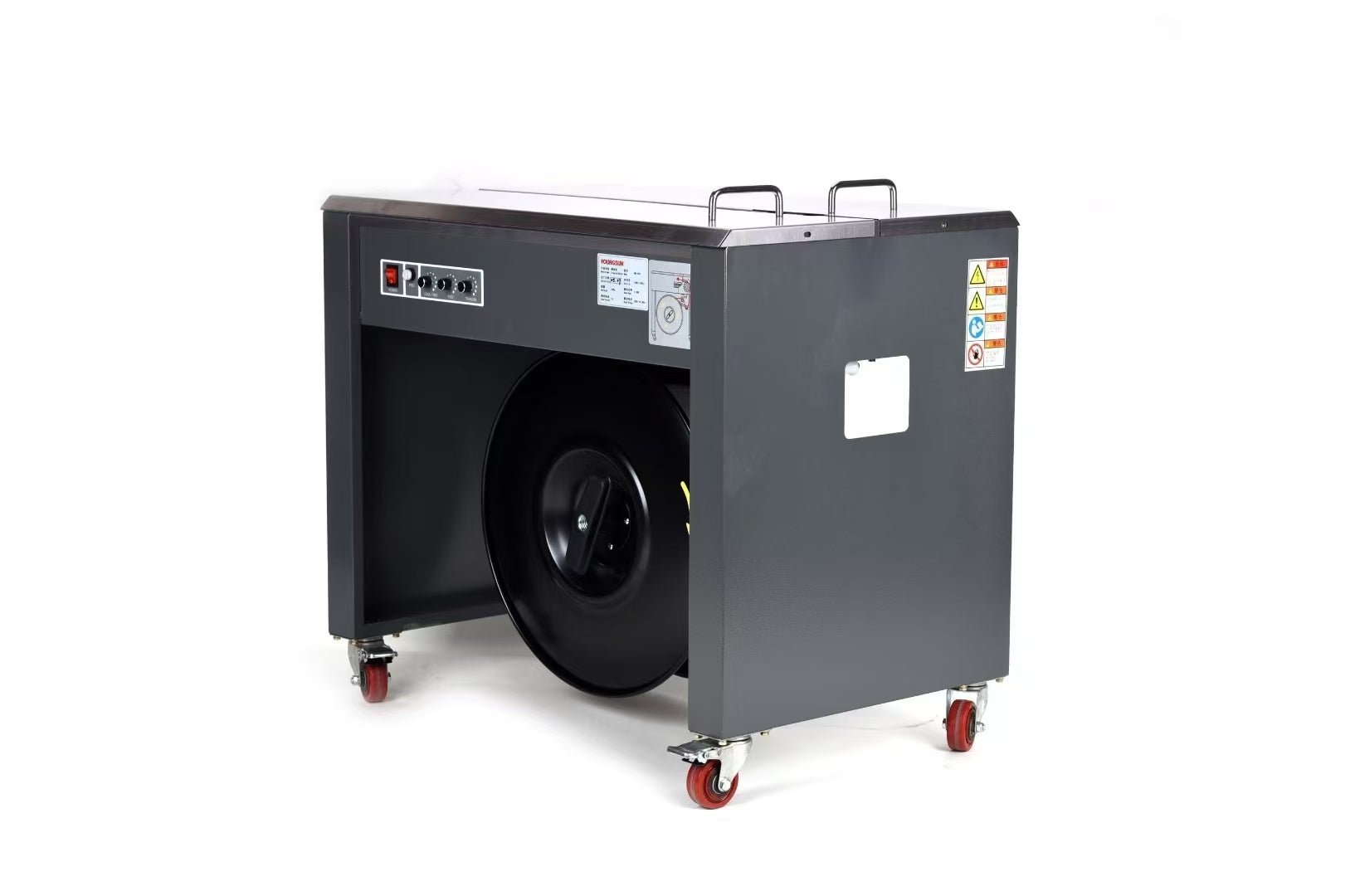 MH - 50C High Workbench Semi - automatic Strapping Machine - beyond pack