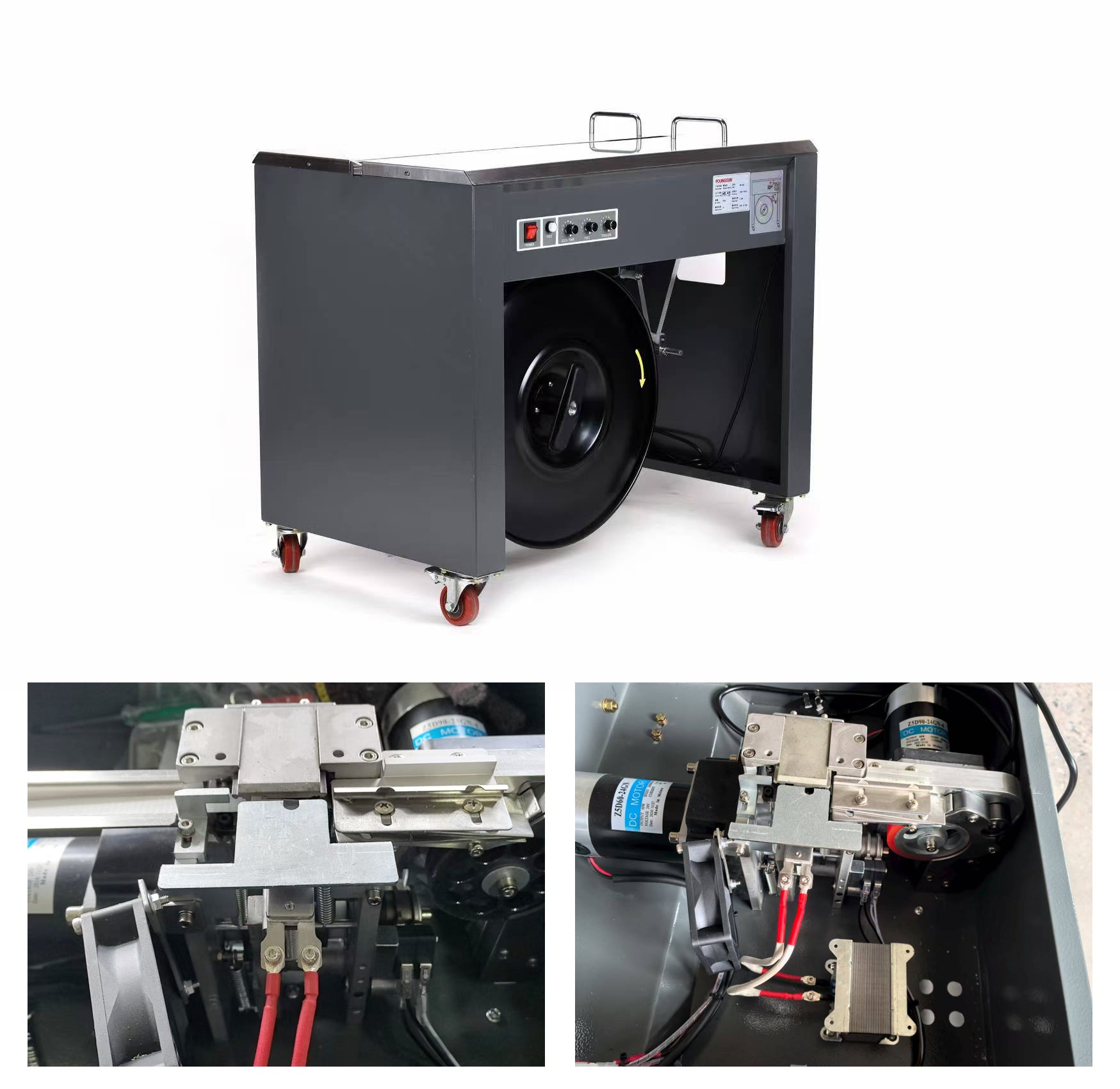 MH - 50C High Workbench Semi - automatic Strapping Machine - beyond pack