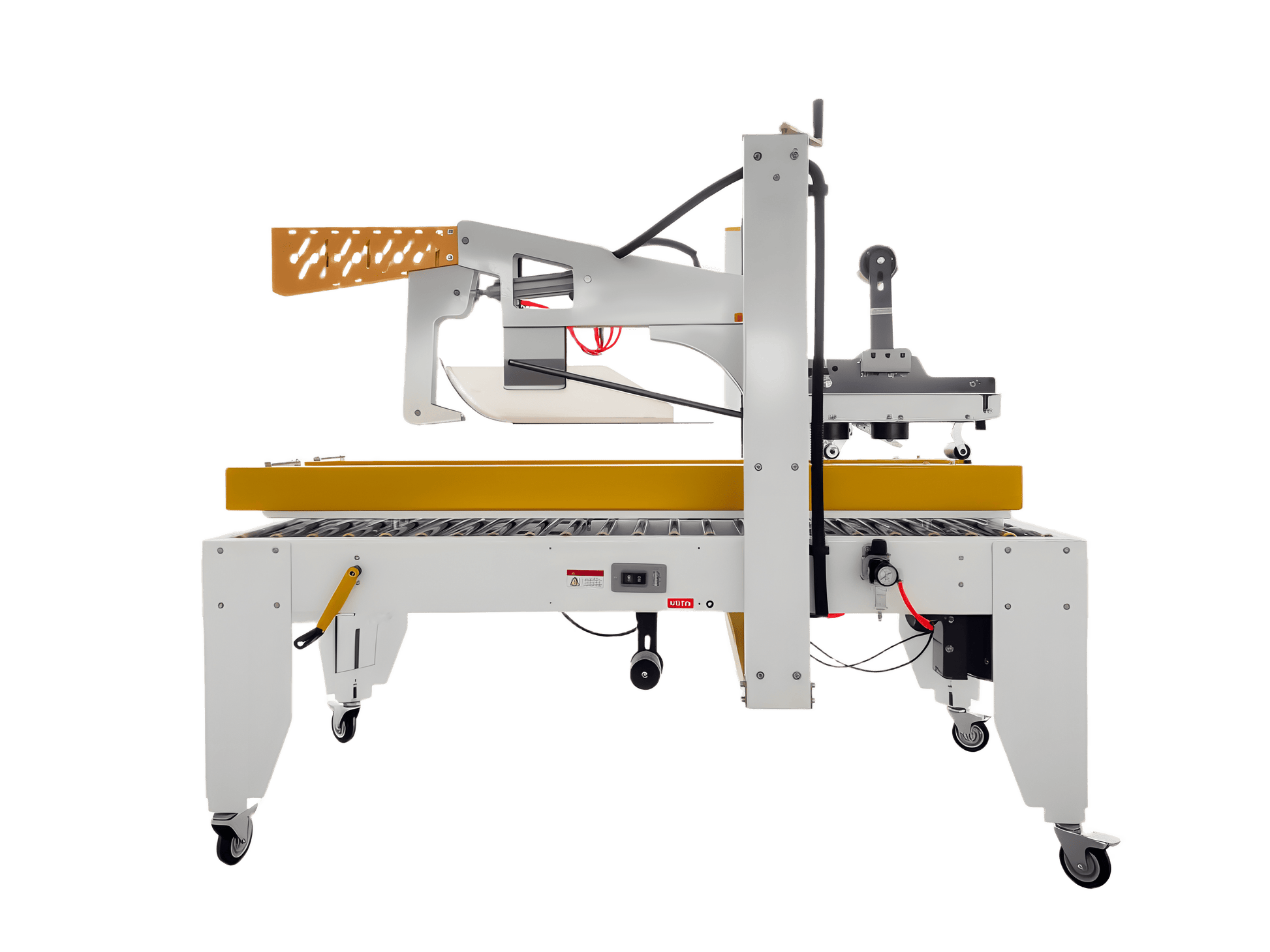 SJ - Z500A Automatic Folding Carton Sealing Machine - beyond pack