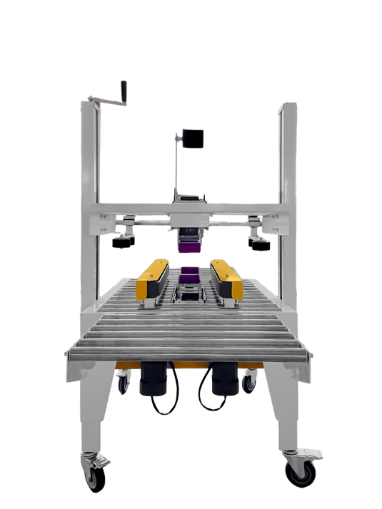 SJ - ZY500 Side Belts Drive Carton Sealing Machine - beyond pack