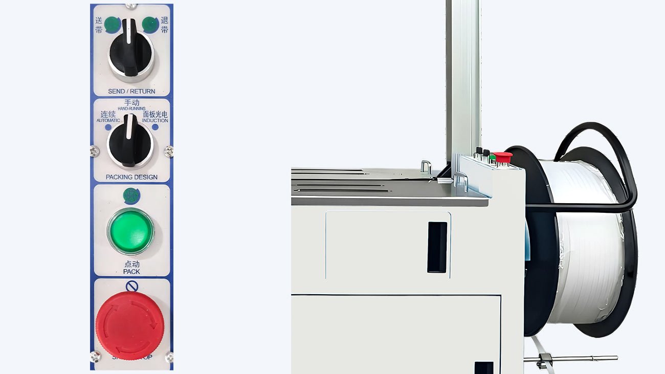 BY - P03B Servo Low Workbench Automatic Strapping Machine - beyond pack